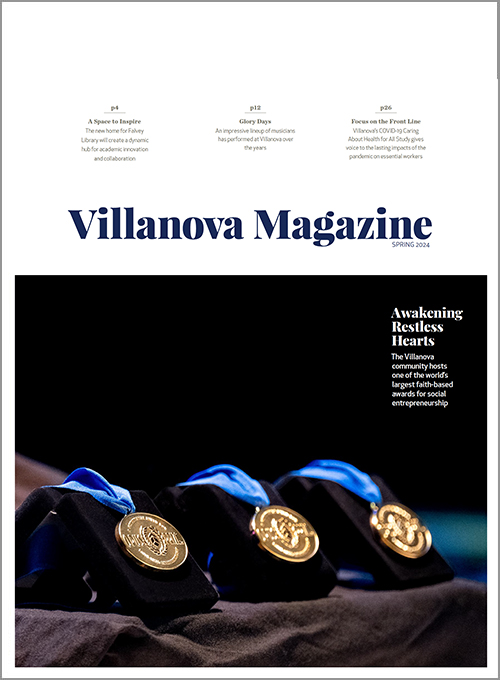 Cover of Villanova Magazine Spring 2024